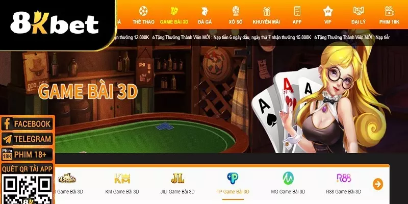 Game bài 3D 8Kbet có gì chơi? – Góc giới thiệu chi tiết