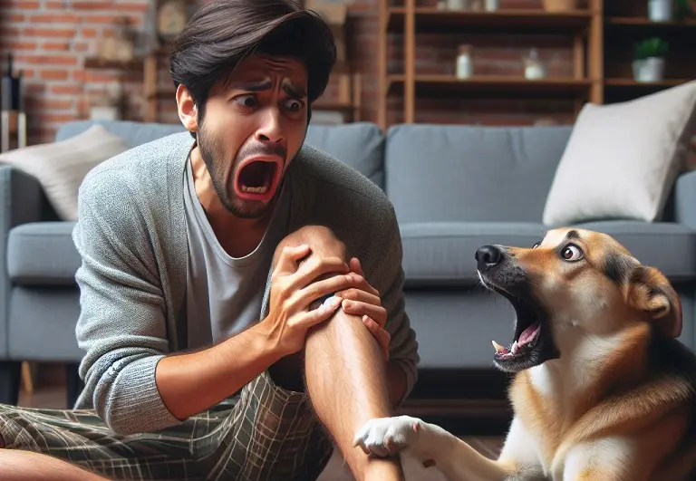 Giải mã nằm mơ thấy bị con chó cắn vào chân 